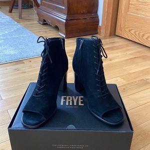 Frye peep toe Bootie “Amy”
